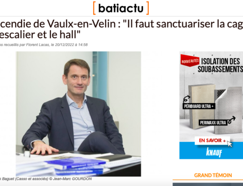 Interview de Patrick Baguet dans BatiActu